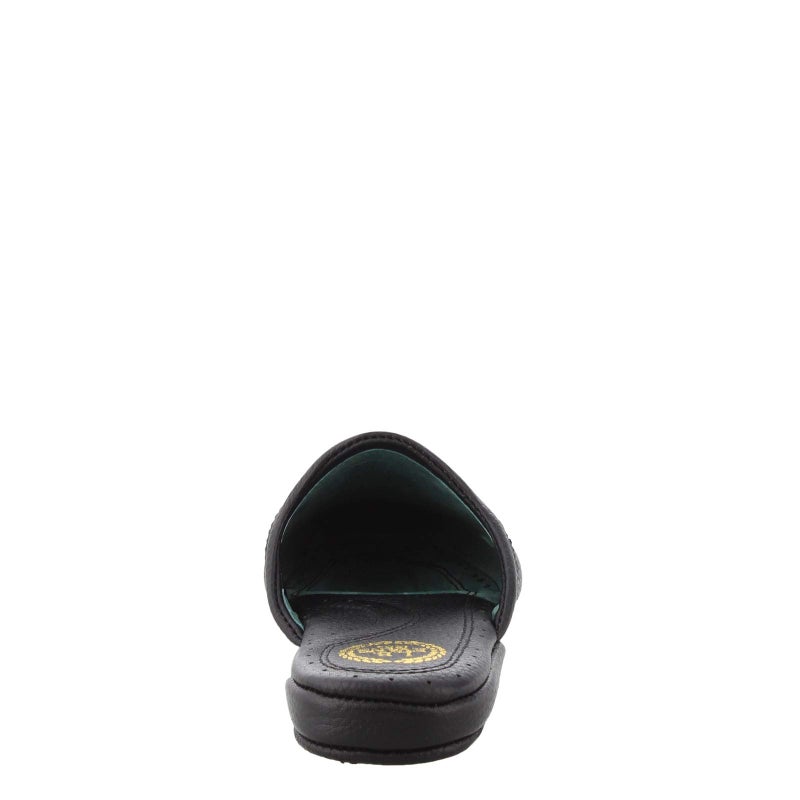 L.B. Evans Men's Aristocrat Scuff Slipper,Black,10 M - Image 5